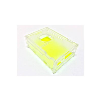 Logisys RBCS101GN - LOGISYS RBCS101GN Clear Acrylic Raspberry Pi Model B+  Pi 2 