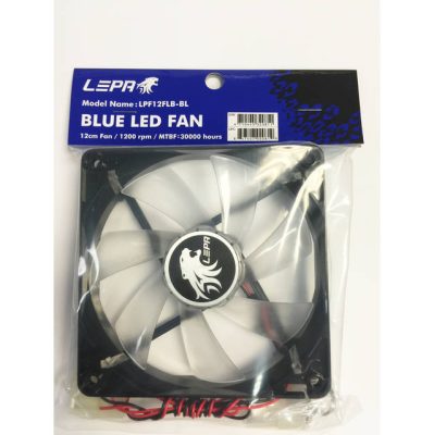 LEPA LPF12FLB-BL - LEPA LPF12FLB-BL 120mm Blue LED Case Fan