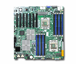 Supermicro X8DTH-I-B - Supermicro X8DTH-I-B Dual LGA1366 Xeon Intel 5520 DDR3 V&2Gb