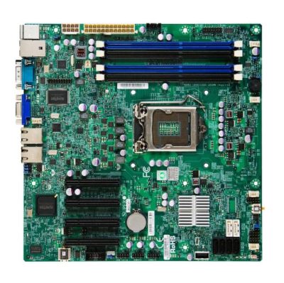 Supermicro X9SCM-F-B - Supermicro X9SCM-F-B LGA1155 Intel C204 PCH DDR3 SATA3 V&2Gb