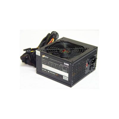 Logisys PS550E12BK - Logisys PS550E12BK 550W 120mm Ball Bearing ATX12V Power Supp