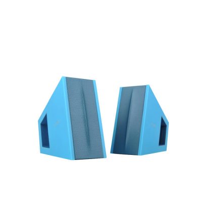 Microlab FC10BLUE - Microlab FC10 Wired 3.5mm30 Watt2.0 Channel Triangle 2.0 Spe