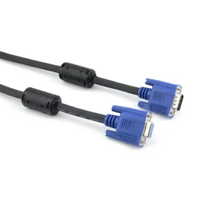 VCOM CG342AD-10 - VCOM 10ft VGA Male to Female Extension Cable - Black