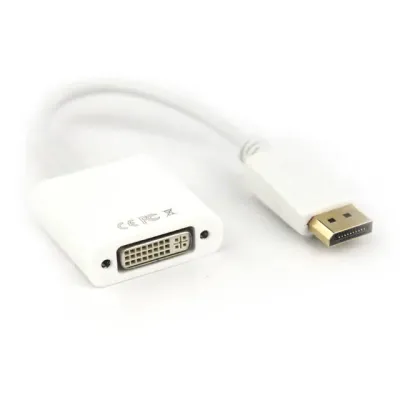 VCOM CG602S-6INCH-WHITE - VCOM CG602S-6INCH-WHITE 6inch DVI Female to DisplayPort Male