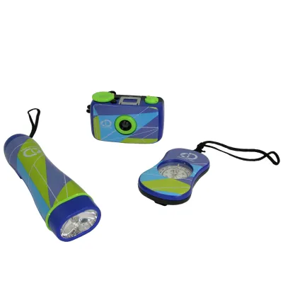 DISCOVERY KIDS BK1-02702 - Discovery Kids 3-Piece Adventure Kit with Compass and Light