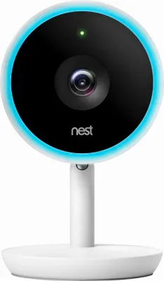 GOOGLE NES-NC3100US - Nest Cam IQ Indoor Security Camera - 1080p HD
