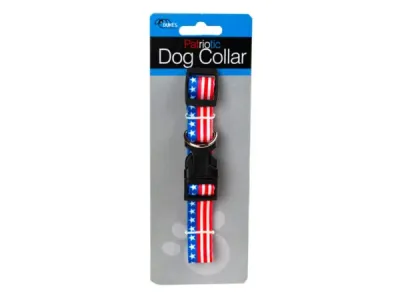 Dukes AA125 - Patriotic Dog Collar