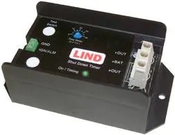 Lind SDT1230U-023 - LIND SHUT DOWN TIMER, 0-4 HOUR, W TERMINAL BLOCK, UL