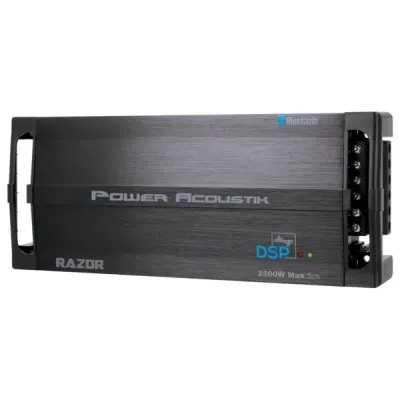 POWER ACOUSTIK RZ5-2500DSP - 5CH CLS D AMP WDSP BT