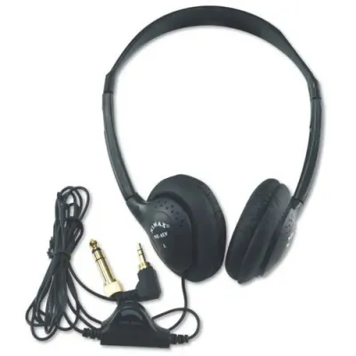 AmpliVox SL1006 - Adjustable Volume Control Personal Headphones