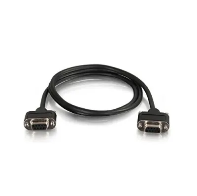 C2G SMD 52180 - 35FT Low Profile DB9 Null Modem Cable - FF - In-Wall Rated