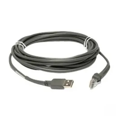 Zebra CBA-U10-S15ZAR - 15FT USB SERIES A CONNECTION