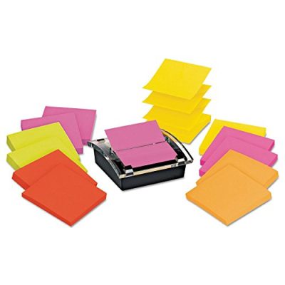 3M S330-SSVA - 3M Post-it Desiner Pop-up Dispenser with Assorted, Notes, 3 