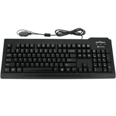 SEAL SHIELD SSKSV207GL - SEAL SHIELD MEDICAL GRADE BACKLIT KEYBOARD W KEY LOCKING FUN