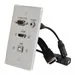LEGRAND 39707 - Single Gang WP HDMI VGA 3.5mm