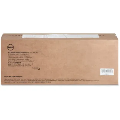 DELL M11XH - Dell Black Toner Cartridge For B2360DDNB346XDNDNF Printers 8