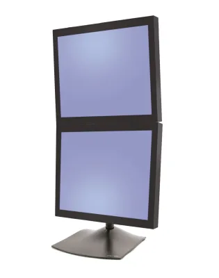 ERGOTRON 33-091-200 - DS100 DUAL-MONITOR DESK STAND, VERTICAL