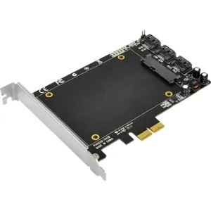 Siig SC-SA0T11-S1 - SIIG Controller Card SC-SA0T11-S1 SATA 6Gbs Adapter 3i+1 SSD