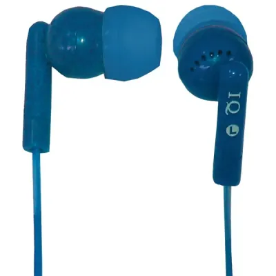 SUPERCOM IQ-106 BLUE - Supersonic IQ-106 Porockz Stereo Earphones - Blue