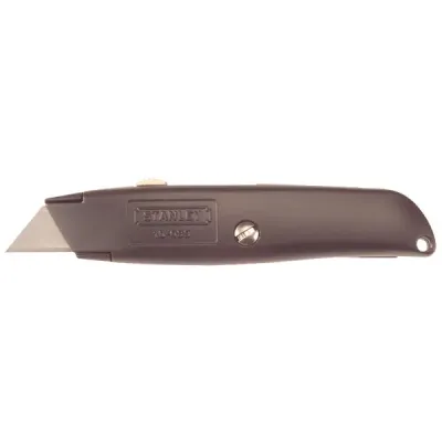 BLACK BOX CORPORATION 10-099 - STANLEY 10-099 Retractable Utility Knife with Blades