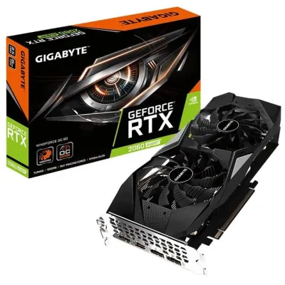 GIGABYTE GV-N206SWF2OC-8GD - Gigabyte RTX 2060 SUPER 8GB GDDR6 Graphics Card