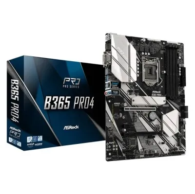 ASRock B365 PRO4 - ASRock B365 Pro4 ATX Motherboard for Intel Core Processors