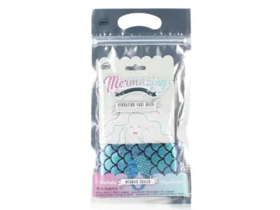 bulk buys CA493 - Mermaid Face Mask and Headband Set for Kids