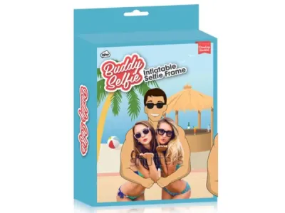 bulk buys CA495 - Inflatable Poolside Buddy Selfie Frame