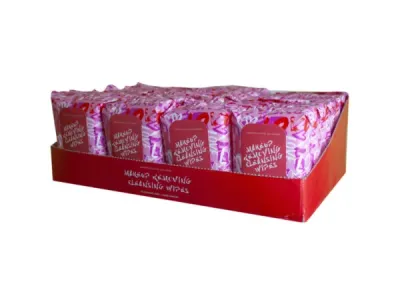 bulk buys MK289 - 25pk Love Makeup Removing & Cleansing Wipes