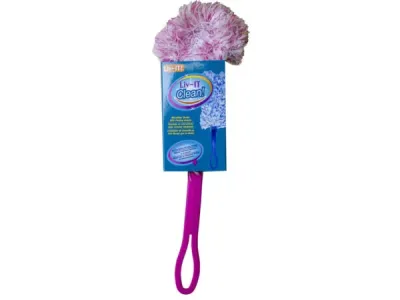 Bulk Buys HF221 - Liv-It Clean! Microfiber Duster with Folding Handle - Assort