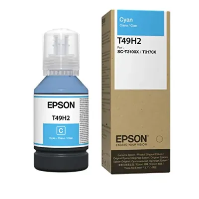 EPSON T49H200 - T49H Cyan Ink Bottle 140 ml - High-Quality Printing