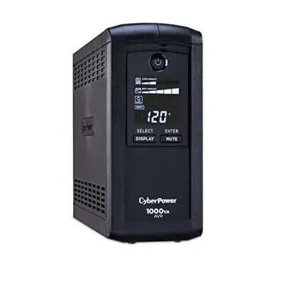 CyberPower CP1000AVRLCD - Cyberpower 9-outlet Intelligent Lcd Ups System (1,000va And 