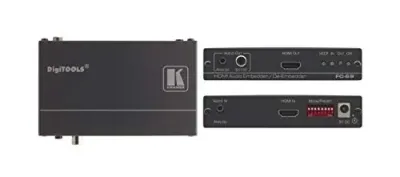 Kramer NWMPC-332002294-01 - HDMI Audio EmbedderDe-Embedder for Professional Use