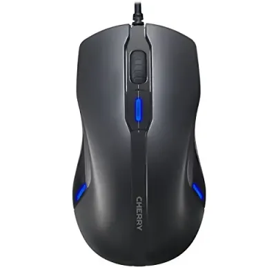Cherry JM-4000 - Adjustable USB Illuminated Black Gaming Mouse with 6 Buttons