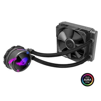 ASUS ROG STRIX LC 120 - ASUS FN ROG STRIX LC 120 AIO liquid CPU cooler w Aura Sync R