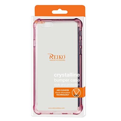 APPLE TPU09-IPH6PLSCLHK - Reiko iPhone 6S Plus 6 Plus Clear Bumper Case With Air Cushi