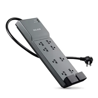 Belkin BE108200-06 - Belkin 8-Outlet 3240 Joules SurgeMaster - 8 - 3550 J - 125 V