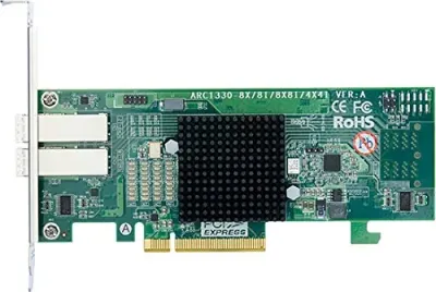 ARECA TECHNOLOGY ARC-1330-8X - ARECA SASSATA HBA, NON RAID 12G SAS 3.0 PCI-E 3.0 X 8 LOW PR