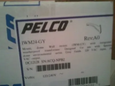 PELCO IWM24-GY - Wall Mount for Spectra and DF5 Outdoor Robots