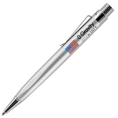 Fisher ZGS - Fisher Space Pen Silver Rubber Finish Zero Gravity Space Pen