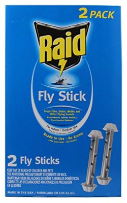 PIC 2PKFSTIK-RAID - PIC(R) 2PKFSTIK-RAID Jumbo Fly Sticks, 2 pk