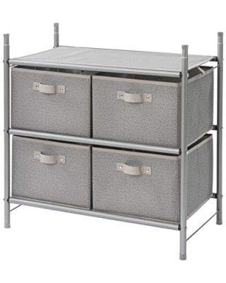 NEATFREAK RA49737 - Neatfreak Harmony Twill Stackable 4-bin Drawer Organizer NFK