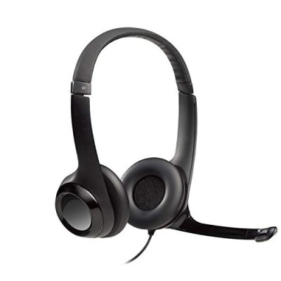 Logitech 981-000014 - Logitech H390 Wired Headset, Stereo Headphones with Noise-Ca