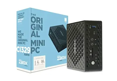 ZOTAC ZBOX-CI329NANO-U-W2C - ZBOX NANO SFF N4100 4GDDR4 64GB