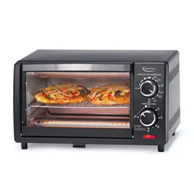 BETTY CROCKER BC-1664CB - Betty Crocker 9-Liter Quartz Toaster Oven