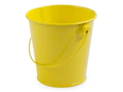 bulk buys MT798 - Cakewalk Charming Lemon Metal Pail for Party Favors