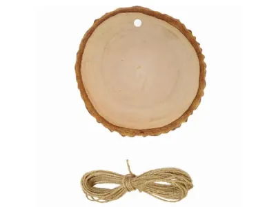 bulk buys MR135 - Premium Assorted Wood Tags for Crafting and Gifts