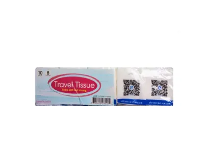 bulk buys GE408 - Travel Tissue Set: 10 Packs of Soft Disposable Tissues