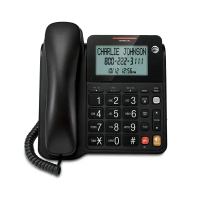 AMERICAN BATTERY ATT-CL2940 - Corded Speakerphone with Display - BLACK