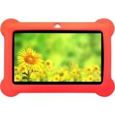 WORRYFREE GADGETS KIDSZEEPAD-RED - Zeepad Kids Tablet - Red - Silicone - 4 GB - 512 MB - Quad-c